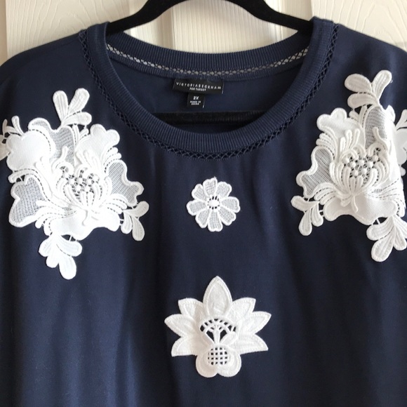 Victoria Beckham for Target Navy sweatshirt - Picture 3 of 4